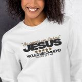 JESUS - HIS EXAMPLE WAS FLAWLESS SWEATSHIRT