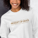 PRODUCT-OF-GRACE SWEATSHIRT (GOLD-W)