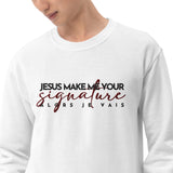 JESUS RED SIGNATURE SWEATSHIRT