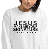 SIGNATURE JESUS W SWEATSHIRT