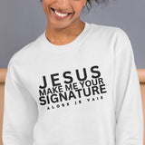 SIGNATURE JESUS W SWEATSHIRT