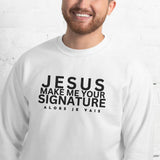 SIGNATURE JESUS W SWEATSHIRT