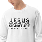 SIGNATURE JESUS W SWEATSHIRT