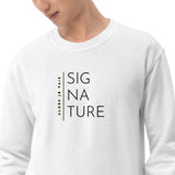 V-SIGNATURE W SWEATSHIRT