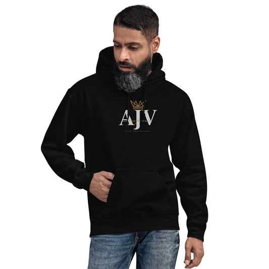 ALORS JE VAIS - AJV INITIAL HOODIE *BLESS