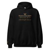 BEAUTY FOR ASHES HOODIE *BLESS-GOLD