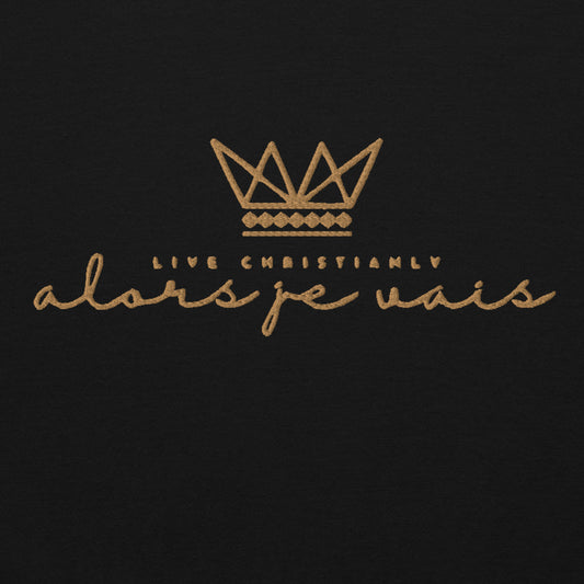 THE ALORS JE VAIS  ORIGIN HOODIE *GOLD - BLESS