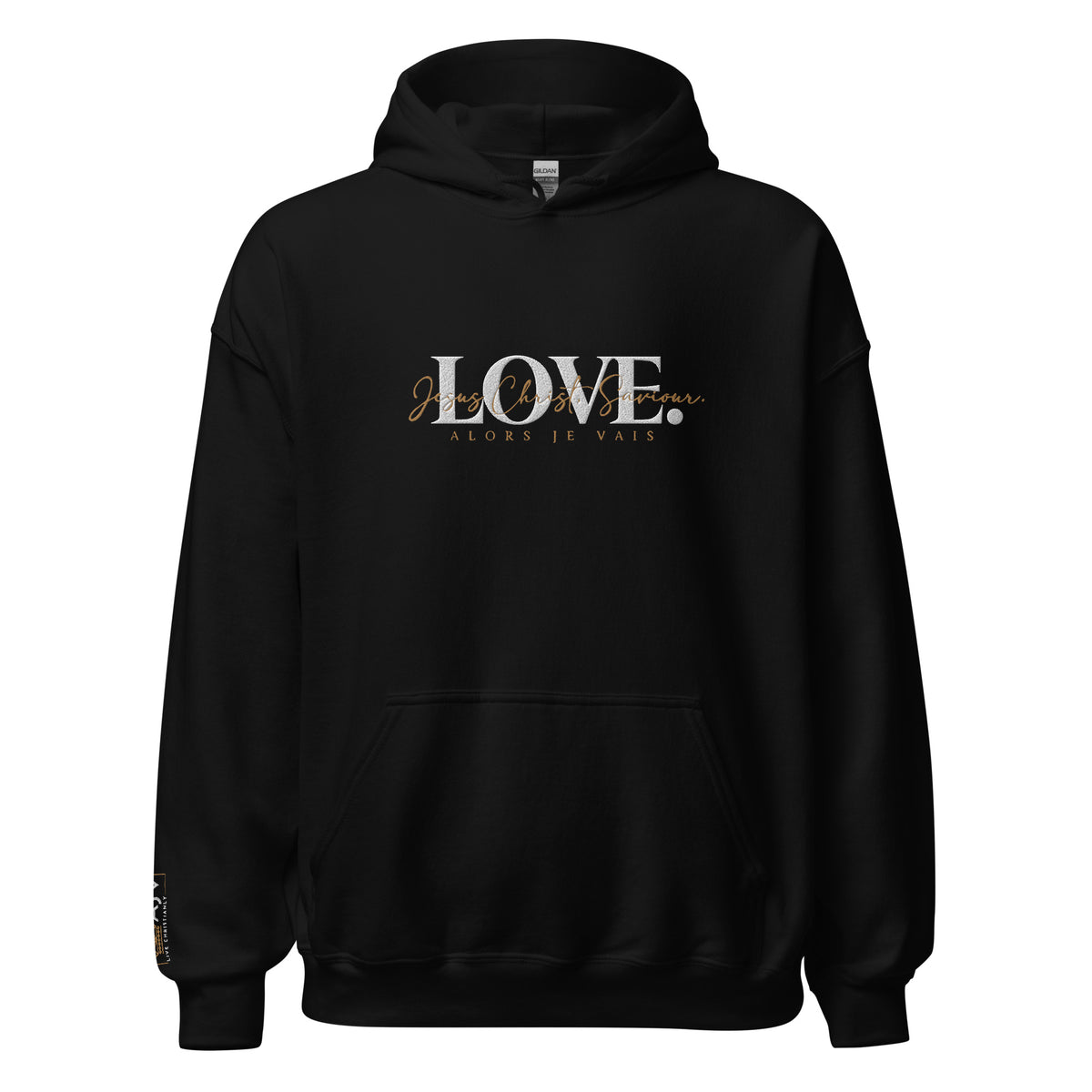 LOVE - JESUS CHRIST, SAVIOUR.  HOODIES *BLESS