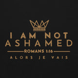 I AM NOT ASHAMED HOODIE *GOLD EDITION-CLASSIC