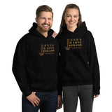 JESUS IS LOVE WELL SAID  Hoodie *CLASSIC-GOLD