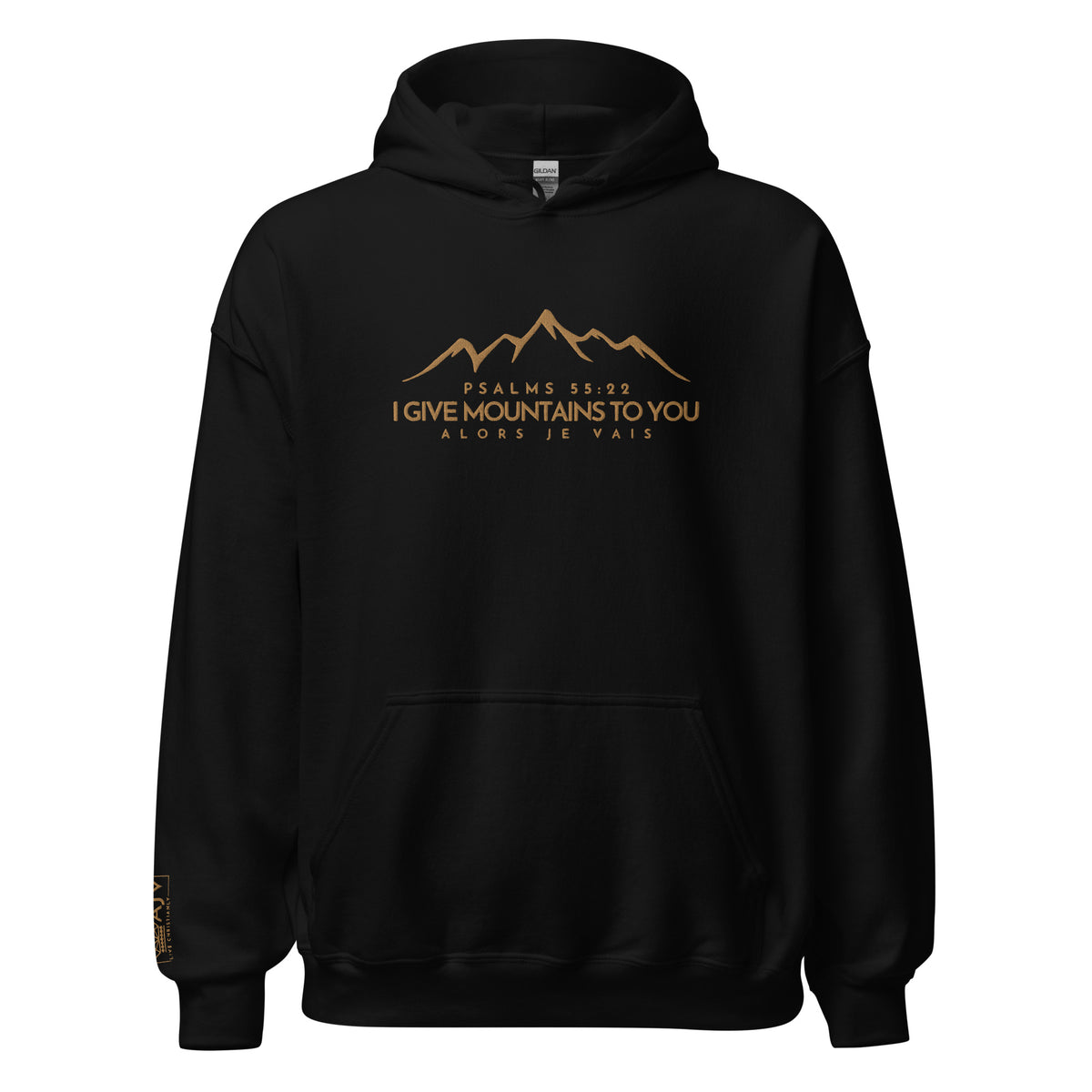 MOUNTAINS HOODIE *GOLD