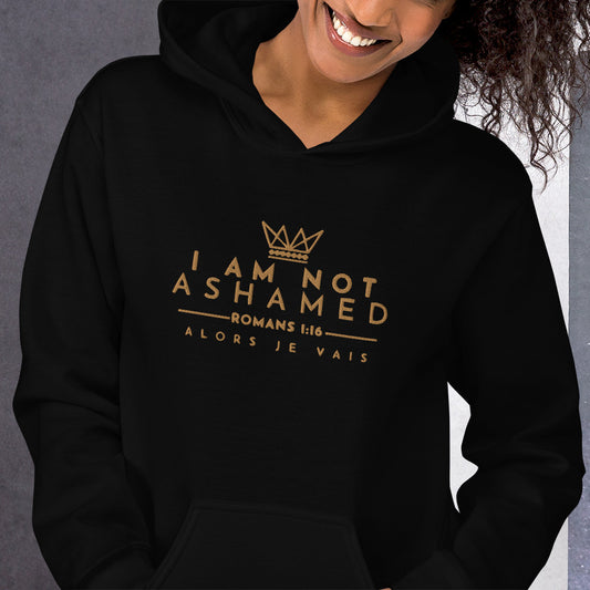 I AM NOT ASHAMED HOODIE *GOLD EDITION-CLASSIC