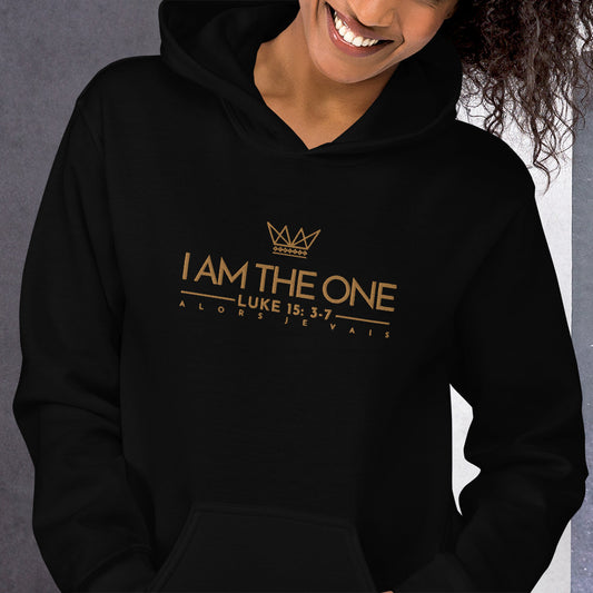 I AM THE ONE  HOODIE *GOLD