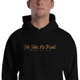 HE HAS NO RIVAL HOODIE *GOLD