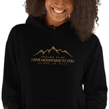 MOUNTAINS HOODIE *GOLD