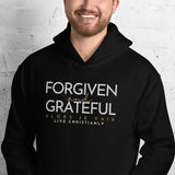 FORGIVEN -&- GRATEFUL HOODIE *BLESS-CLASSIC