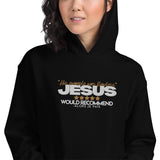 JESUS - HIS EXAMPLE WAS FLAWLESS  HOODIE *BLESS