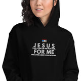 JESUS FOR ME MESSENGER HOODIE