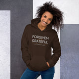 FORGIVEN -&- GRATEFUL HOODIE *BLESS-CLASSIC