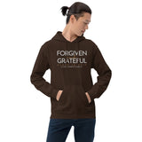 FORGIVEN -&- GRATEFUL HOODIE *BLESS-CLASSIC