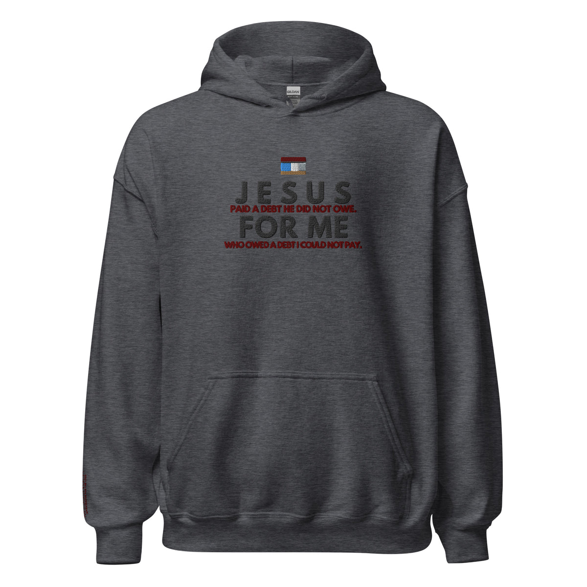 JESUS FOR ME MESSENGER HOODIE *W