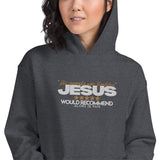 JESUS - HIS EXAMPLE WAS FLAWLESS  HOODIE *BLESS