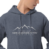 MOUNTAINS HOODIE *BLESS-CC