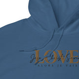 THE LOVE HOODIE BY ALORS JE VAIS *WRSHP