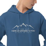 MOUNTAINS HOODIE *BLESS-CC