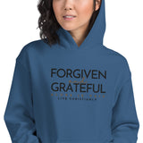 FORGIVEN -AND- GRATEFUL HOODIE *WRSHP *FAV