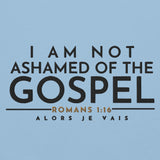 I AM NOT ASHAMED OF THE GOSPEL HOODIE *WRSHP-2