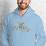 BE KIND - JESUS SAID SO HOODIE  *WRSHP-GOLD