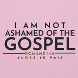 I AM NOT ASHAMED OF THE GOSPEL HOODIE *WRSHP-2