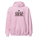 JESUS FOR ME MESSENGER HOODIE *W