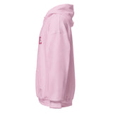 THE LOVE HOODIE - LOVE IS JESUS CHRIST SAVIOR *CC PINK