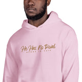 HE HAS NO RIVAL HOODIE *GOLD