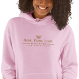 HOPE | FAITH  | LOVE | 1 COR13  HOODIE *2ND EDITION-GOLD