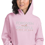 FORGIVEN -&- GRATEFUL HOODIE *BLESS-CLASSIC