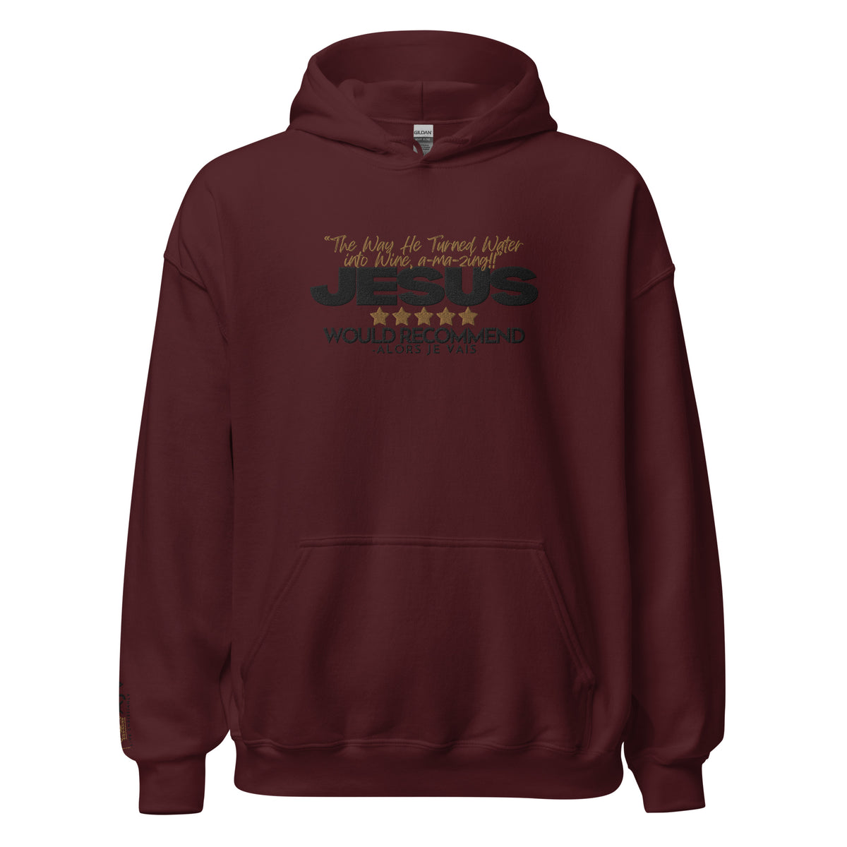 JESUS - WATER & WINE HOODIE *WRSHP