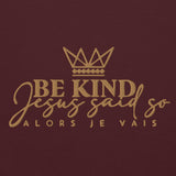 BE KIND HOODIE *CALI-GOLD