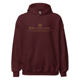 HOPE | FAITH  | LOVE | 1 COR13  HOODIE *2ND EDITION-GOLD