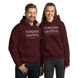 FORGIVEN -&- GRATEFUL HOODIE *BLESS-CLASSIC