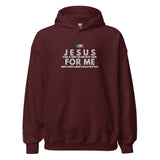 JESUS FOR ME MESSENGER HOODIE