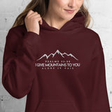 MOUNTAINS HOODIE *BLESS