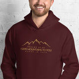 MOUNTAINS HOODIE *GOLD