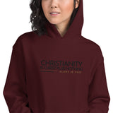 CHRISTIANITY IS CHRSIT PLUS NOTHING HOODIE  *WRSHP