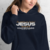 JESUS - HIS EXAMPLE WAS FLAWLESS  HOODIE *BLESS