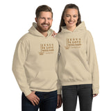 JESUS IS LOVE WELL SAID  Hoodie *CLASSIC-GOLD