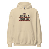 JESUS FOR ME MESSENGER HOODIE *W