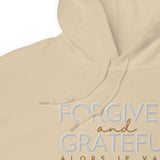 FORGIVEN -&- GRATEFUL HOODIE *BLESS-CLASSIC